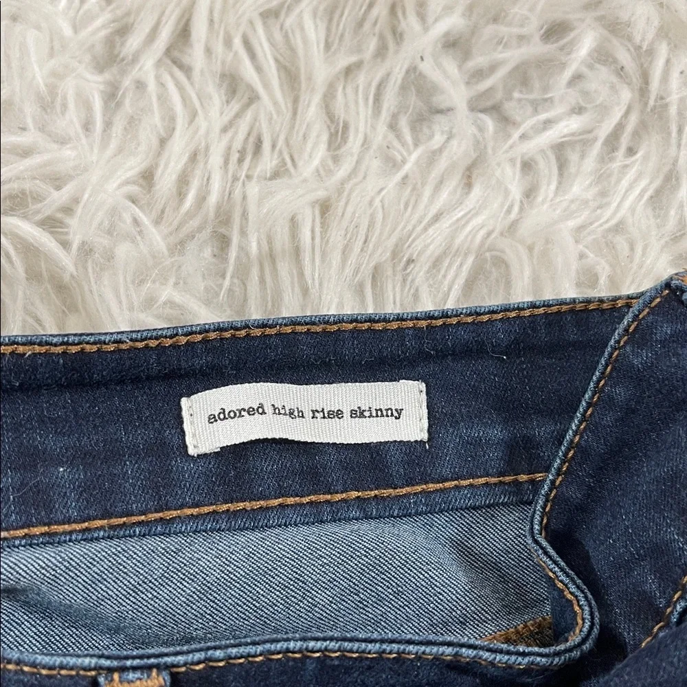 JESSICA SIMPSON Adored High Rise Skinny Denim Jeans Blue With Pockets Size 18W - Picture 8 of 10